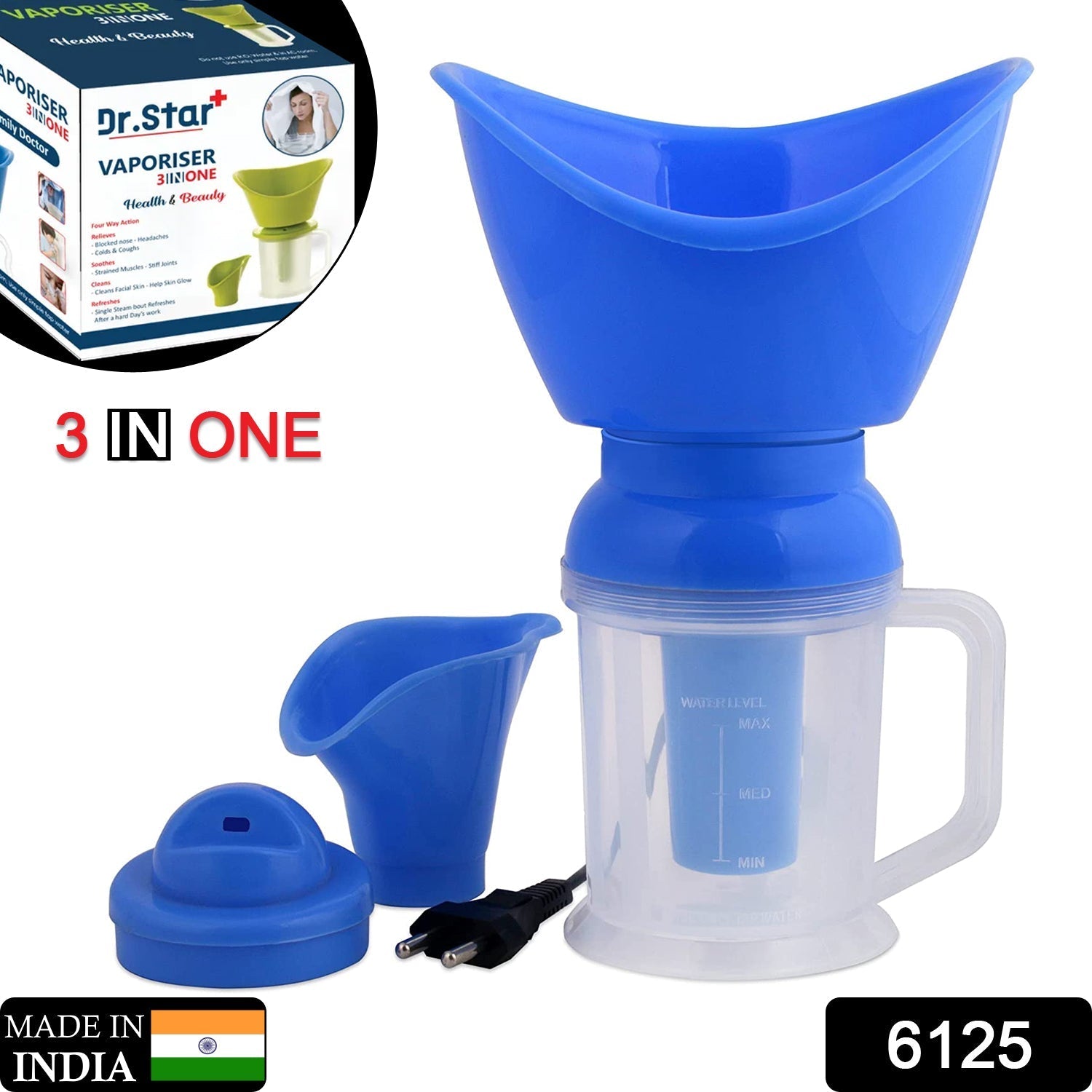 Multi-functional vaporizer for health and cold relief. Multi-functional vaporizer for health and cold relief.